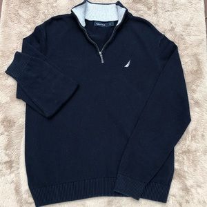 Men’s Nautica 3/4 zip sweater ⛵️